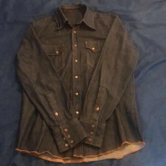 Nudie Denim Shirt - Picture 1 of 3